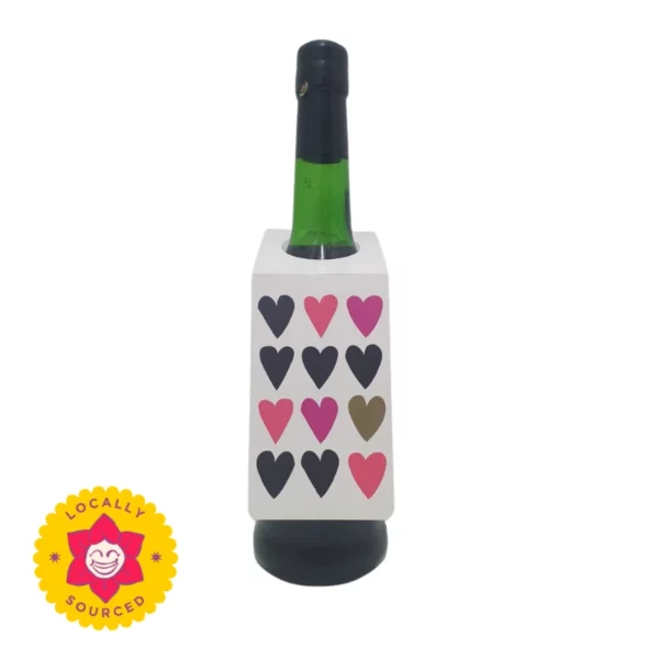 Wine Tag with heart detail