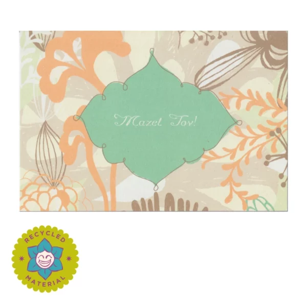 mazel tov in pastel