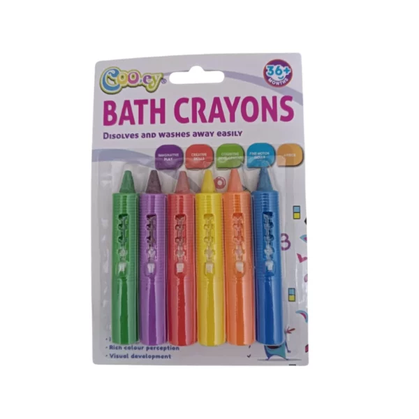 Bath Crayons - 6 pack