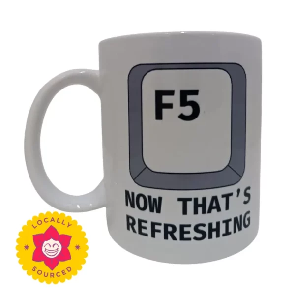 Mug - F5 Now that's refreshing