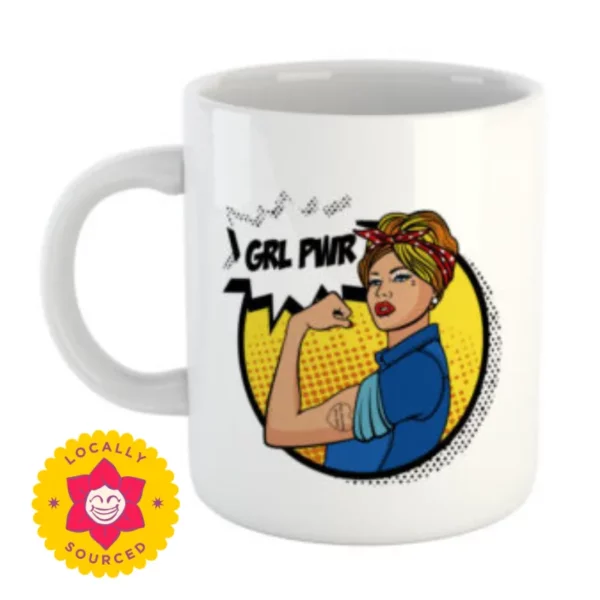 Mug - Girl Pwr Pop Art
