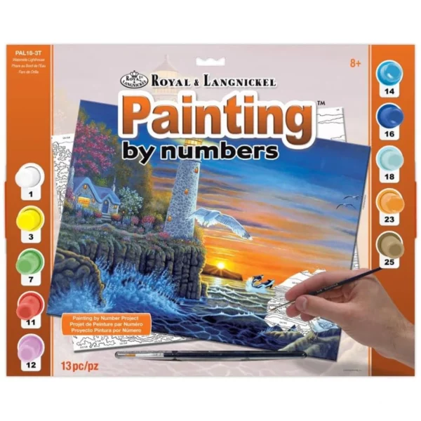 Paint By Numbers - Adult Waterside Light