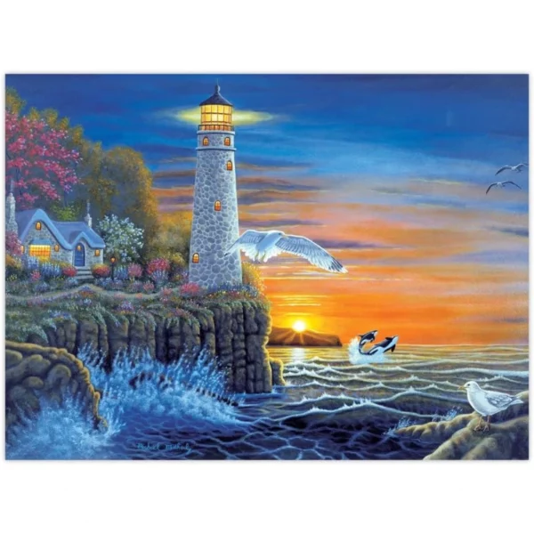 Paint By Numbers - Adult Waterside Light - Image 2