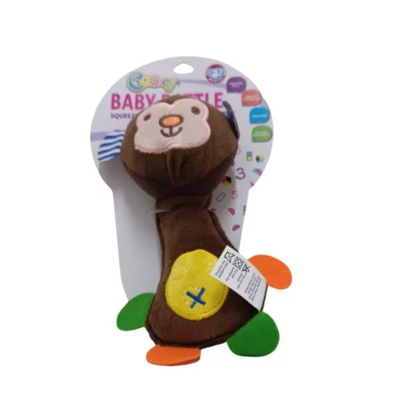 Baby Soft Toy - Monkey Squeeze
