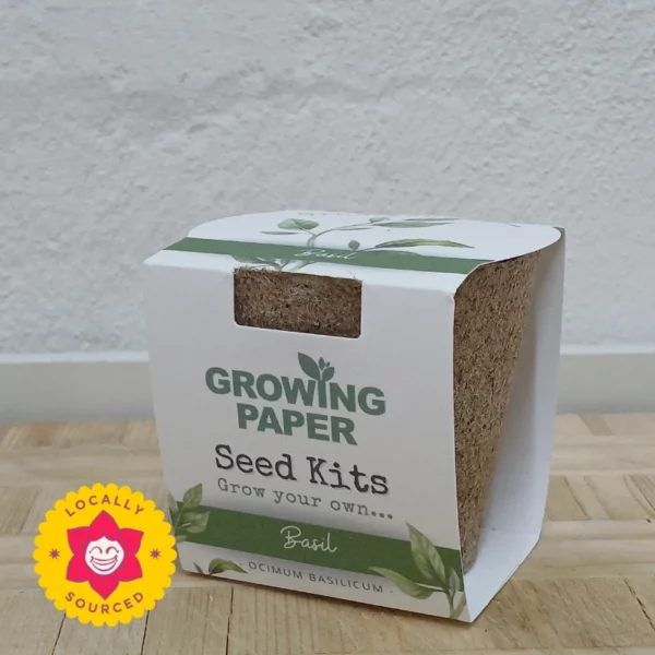 Growing Paper Seed Kit - Basil