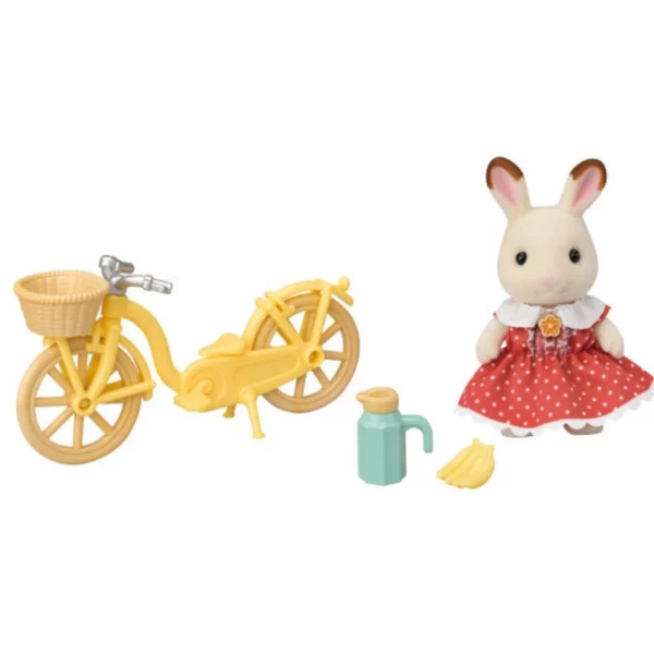 Sylvanian Families - Chocolate Rabbit Girl's Cycle Ride - Image 2