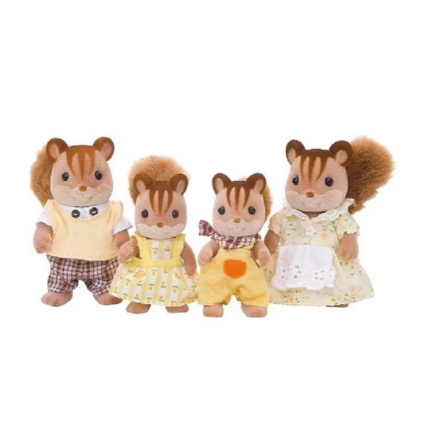 Sylvanian Families - Walnut Squirrel Family