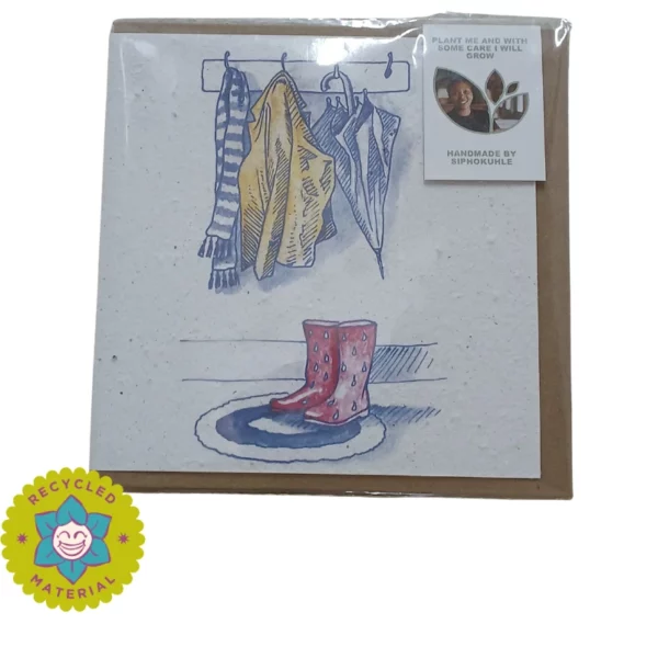 Growing Paper Greeting Card - Moments