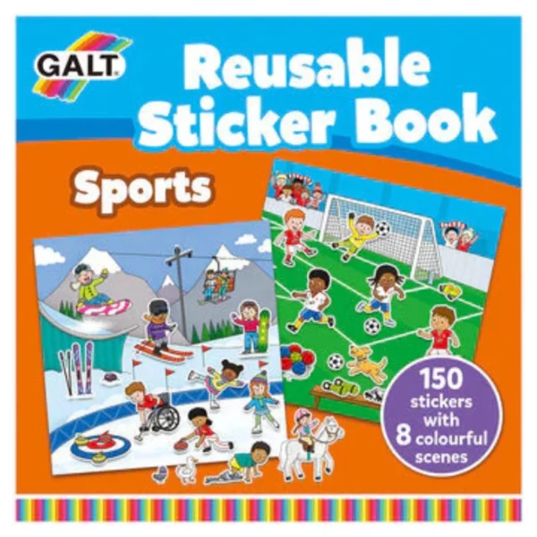 Galt - Reusable Sticker Book Sports
