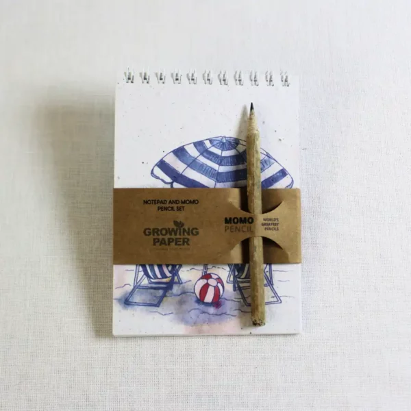 Growing Paper A6 Notepad - Life's a Beach - Image 2