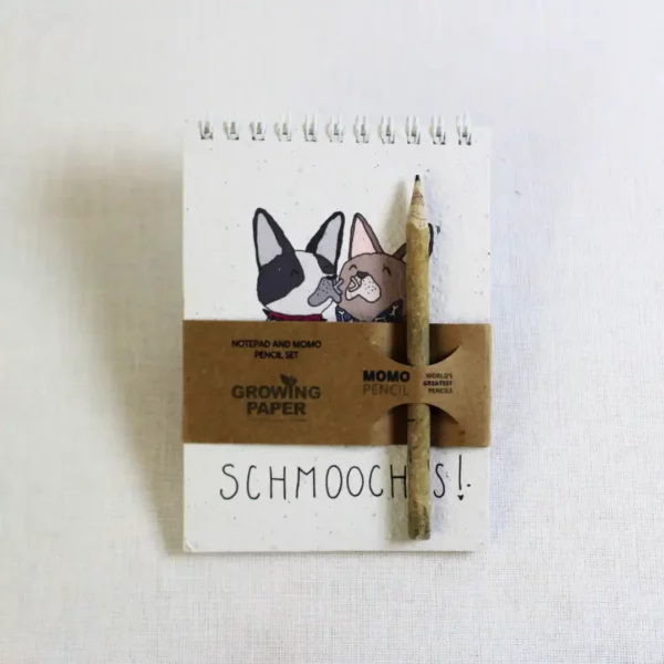 Growing Paper A6 Notepad - Puppy Smooches - Image 2