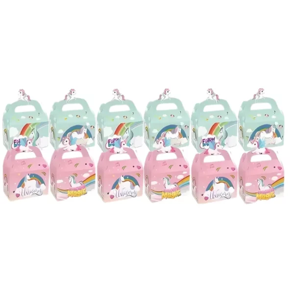 Unicorn Party Favour Boxes