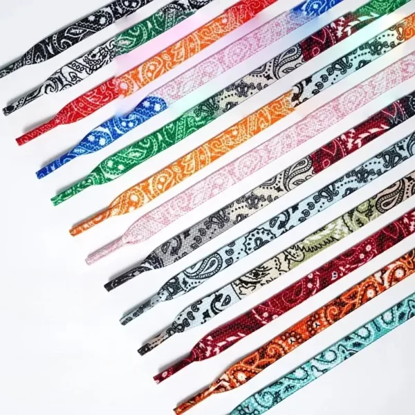 Flat Shoelaces Multicolour - Funky Design