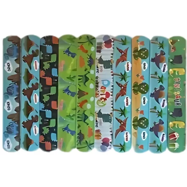 Dinosaur Snap Bracelets