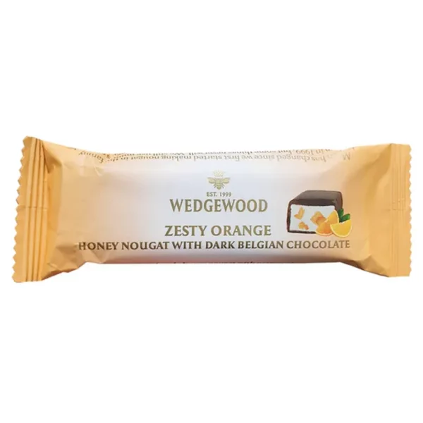 Wedgewood Belgian Chocolate Enrobed Nougat Bar 40g - Image 2