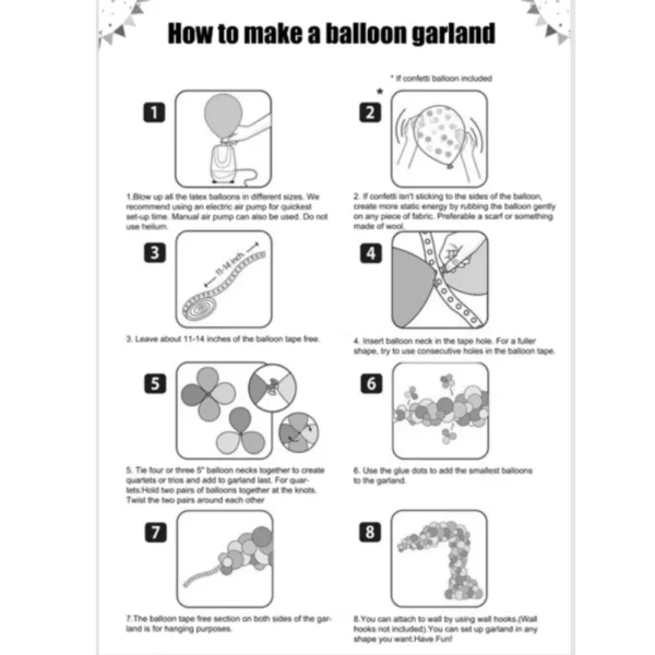 Bushveld Party Balloon Wreath Set 170 pieces - Image 2