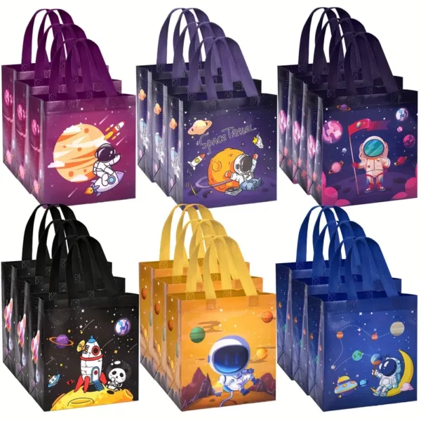 Space Party Favour Tote Bags
