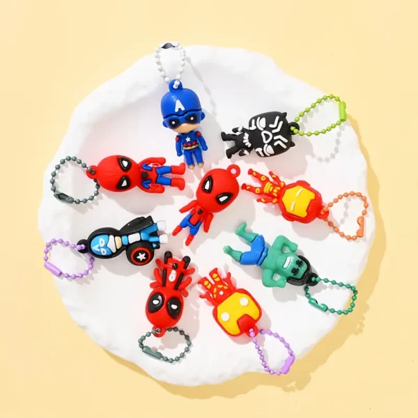 Superhero Mystery Keychain