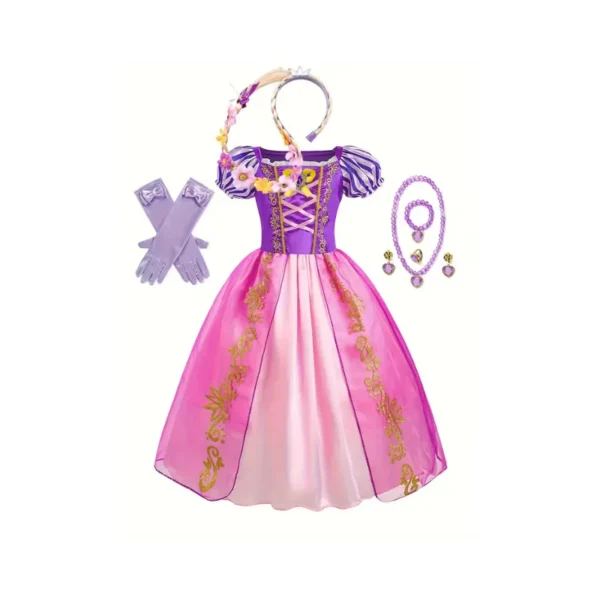 Dark Violet Princess Dress