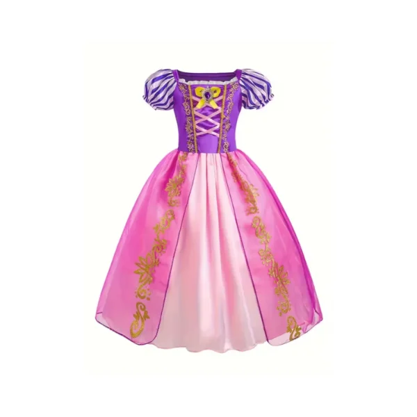 Dark Violet Princess Dress - Image 2