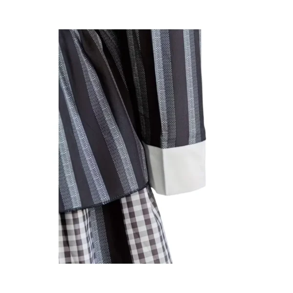 Wednesday Houndstooth/Striped Jacket Dress - Image 3
