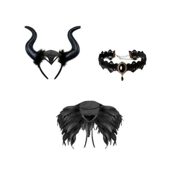 Maleficent Costume Set