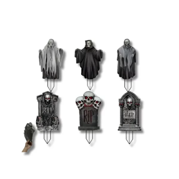Halloween Spooky Cemetery Outdoor Decorations