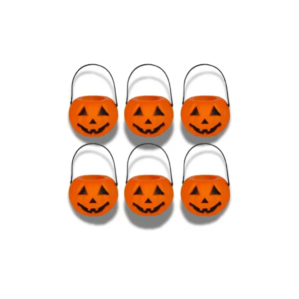 Jack 'o Lantern Sweets Buckets - 6 Pack