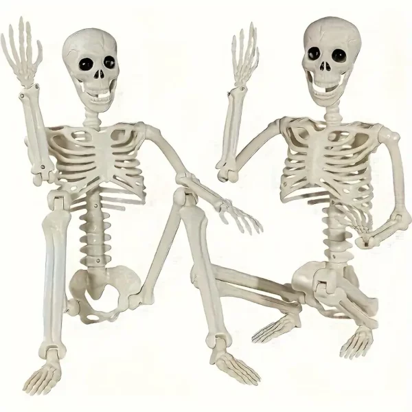 Halloween Skeleton Figurines - 2 Pack