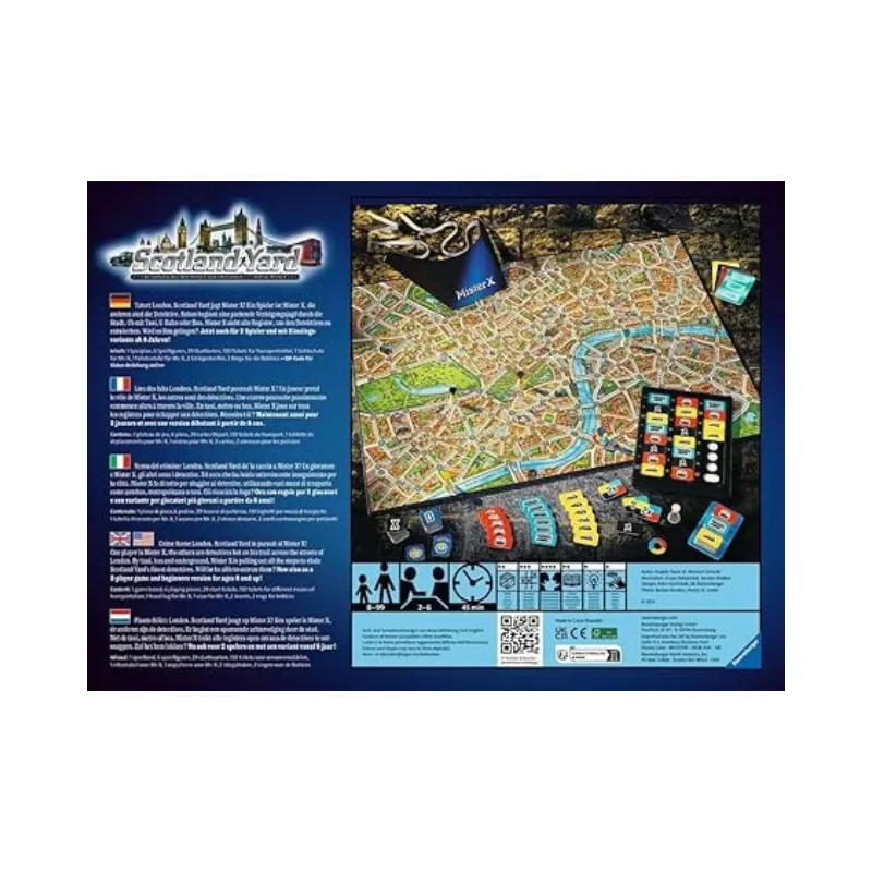 Ravensburger Scotland Yard Hunting Mr X - Image 2